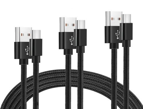 Premium Double-Braided Nylon USB-C to USB-A Cable - Anker US